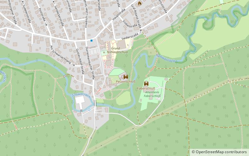 Petzenschloß location map