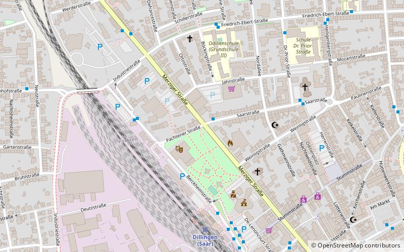Cholerakreuz location map
