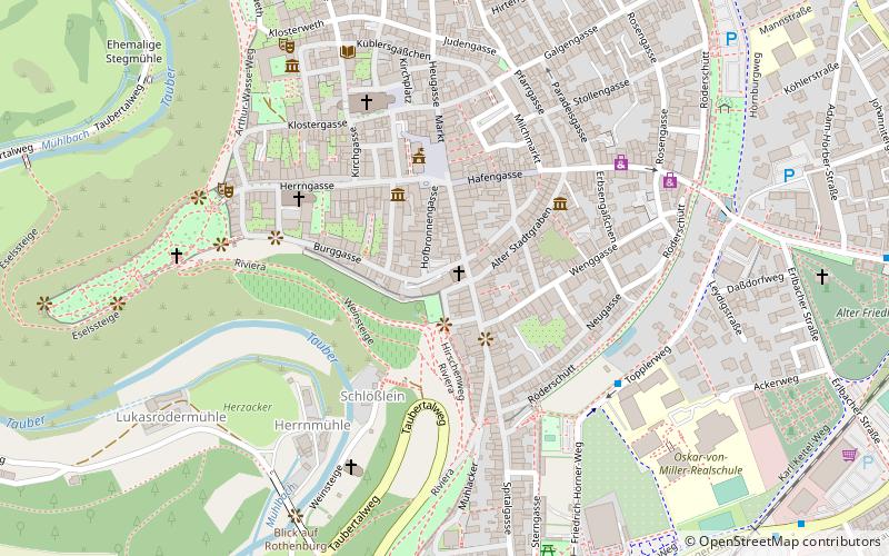 Mittelalterliches Kriminalmuseum location map