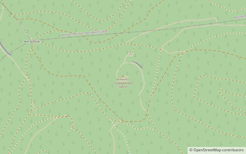 Hoher Stoppelkopf location map