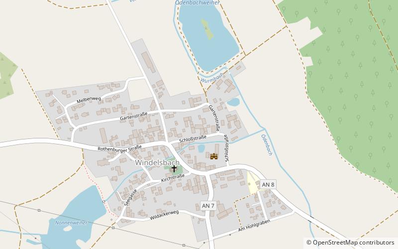 windelsbach location map