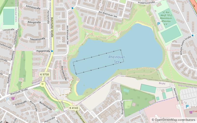 Wakeboarding Mannheim location map