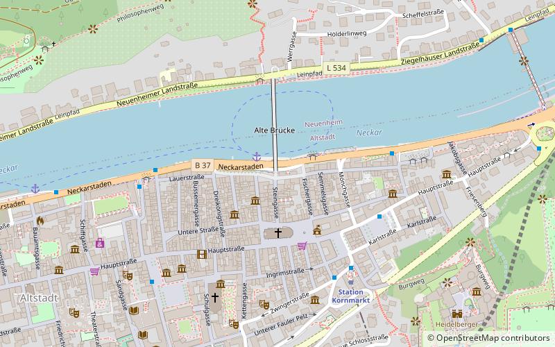 Alte Brücke location map