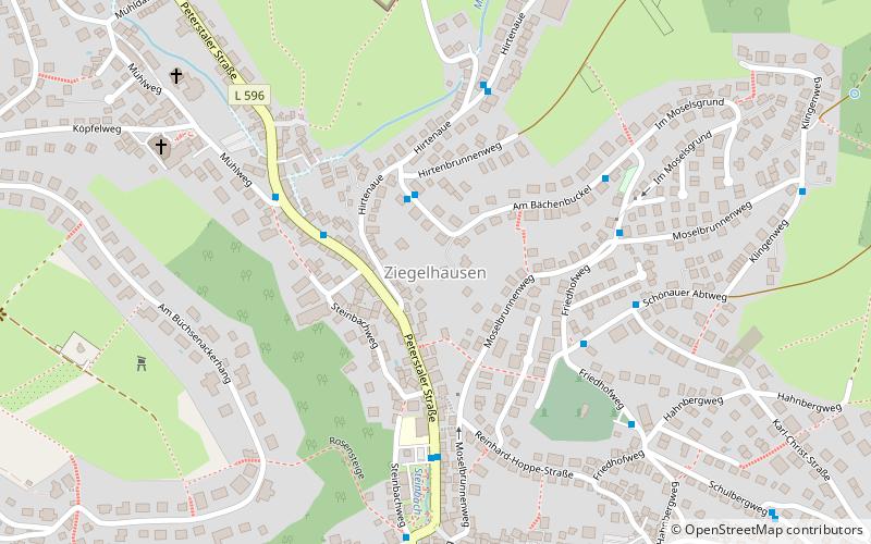 Ziegelhausen location map