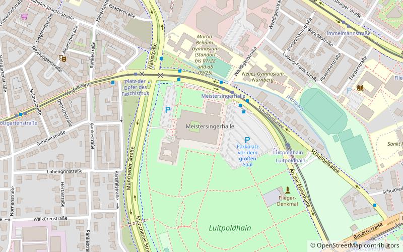 Meistersingerhalle location map
