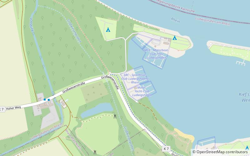 SBC Sportboot-Club Ludwigshafen / Rhein location map