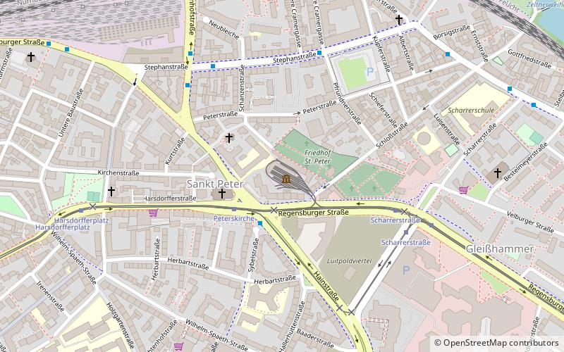 Historisches Straßenbahndepot St. Peter location map