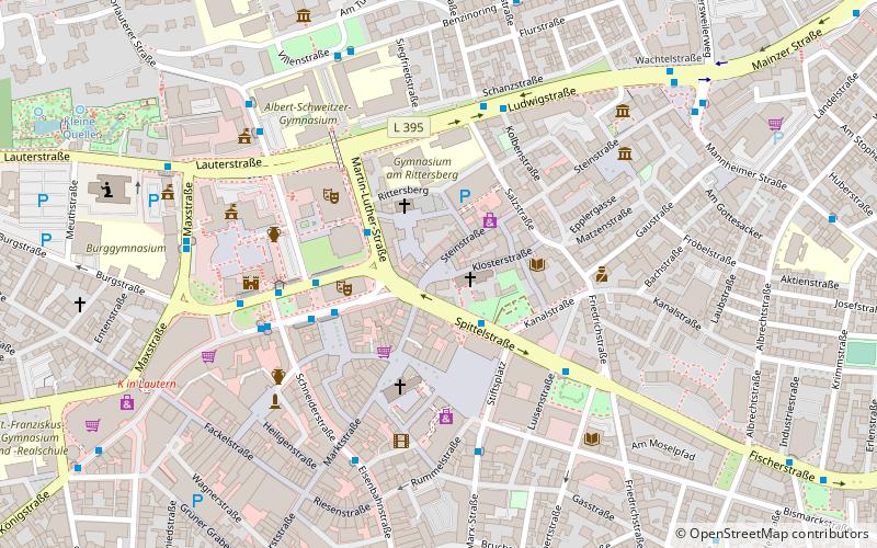 St.-Martins-Platz location map
