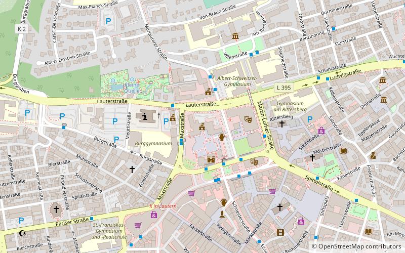 Rathaus Kaiserslautern location map