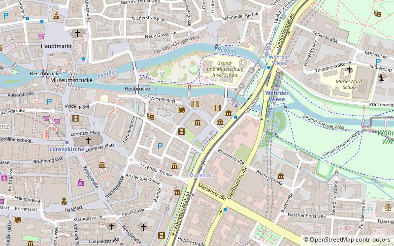 Uhrenmuseum location map