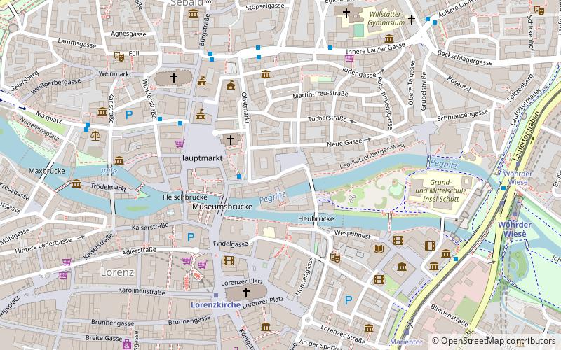 grand synagogue of nuremberg nurnberg location map