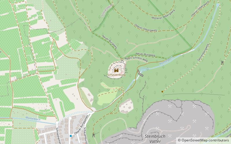 Schauenburg location map