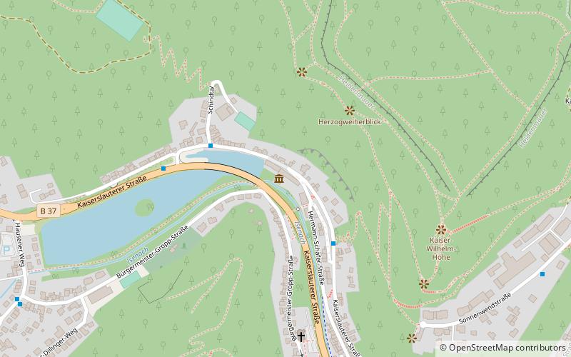 Palatinate Museum of Natural History location map