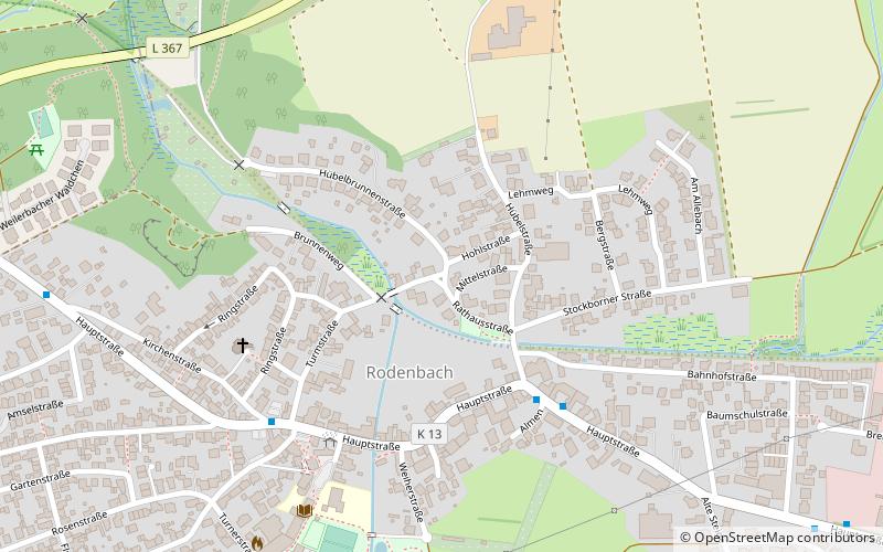 Liste der Naturdenkmale in Rodenbach location map