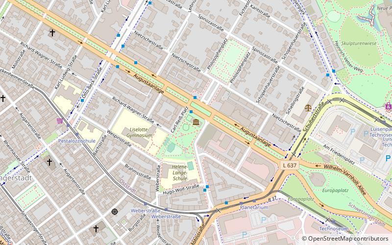Kunstverein location map