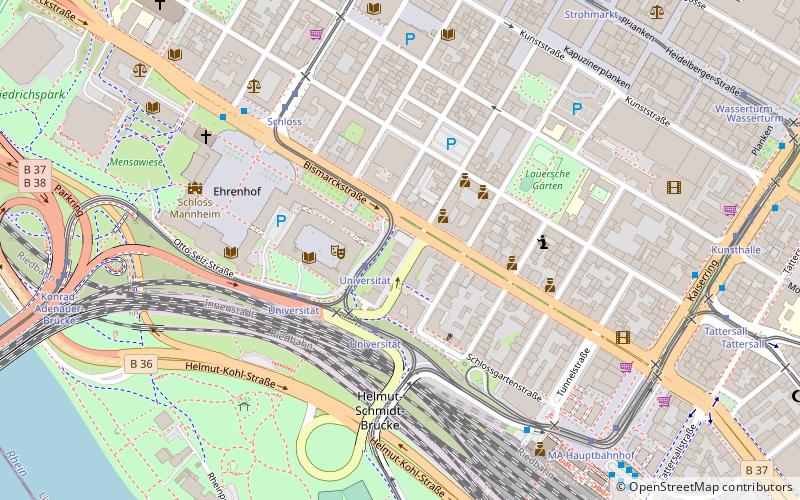 Mannheim Business School location map