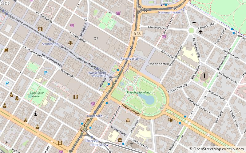 Friedrichsplatz location map