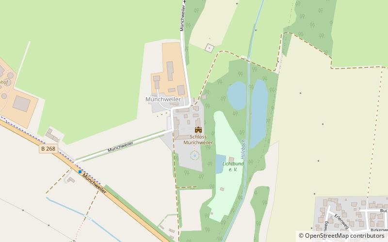 Schloss Münchweiler location map