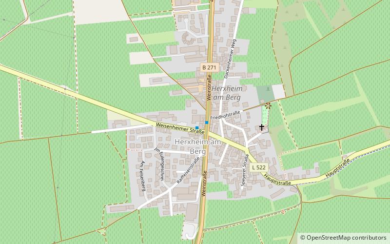 Herxheim am Berg location map