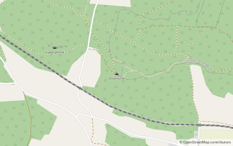 Osterhöhle location map