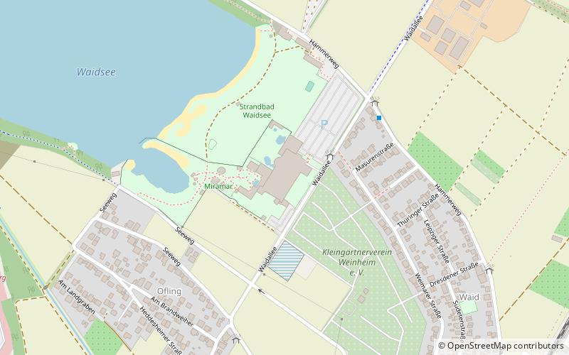 erlebnisbad weinheim location map