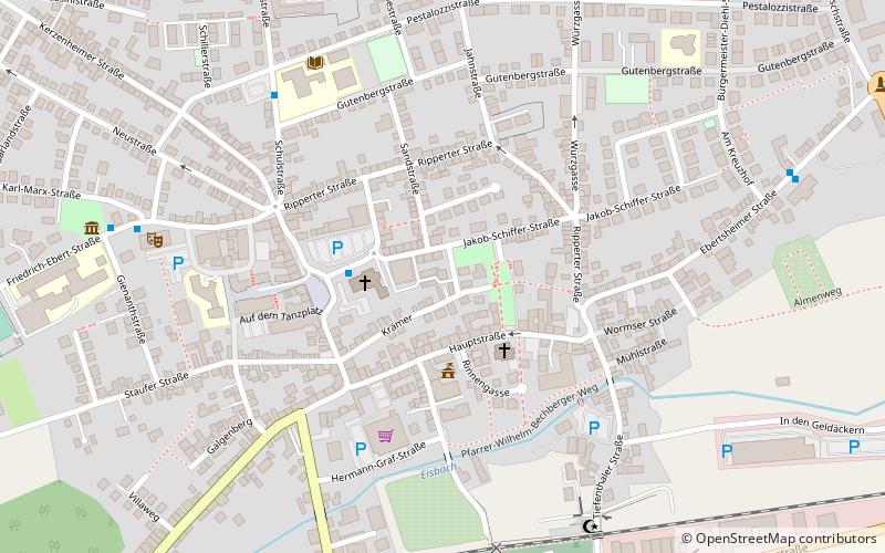 DRK-Ortsverein Eisenberg/Pfalz e.V. location map