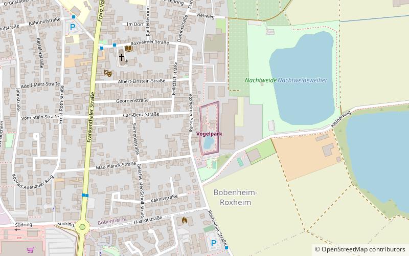 Vogelpark location map