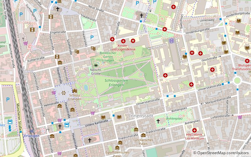 Reiterdenkmal location map