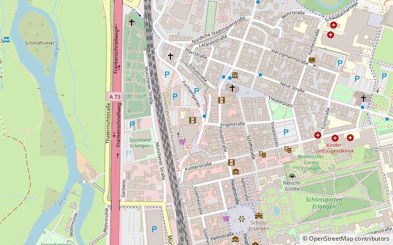 E-Werk Kulturzentrum location map