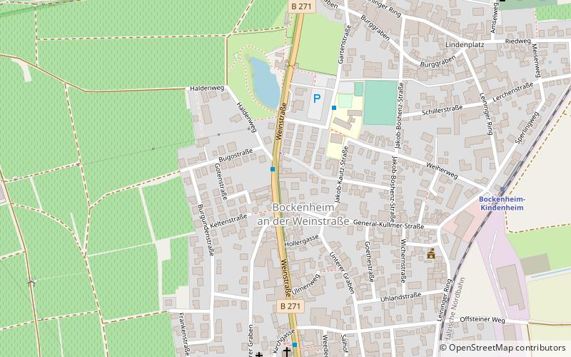 Bockenheim an der Weinstraße location map