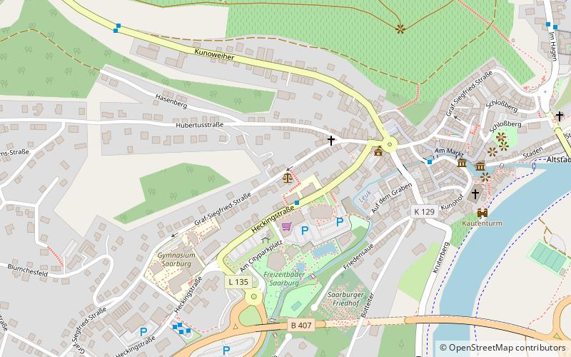 Amtsgericht Saarburg location map