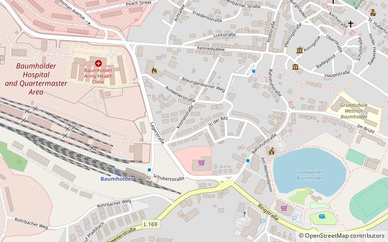 Commune fusionnée de Baumholder location map