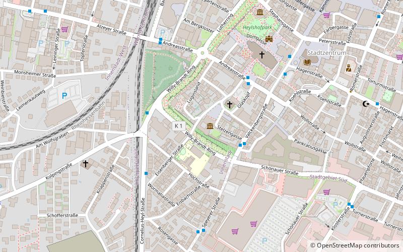 Museum der Stadt Worms location map