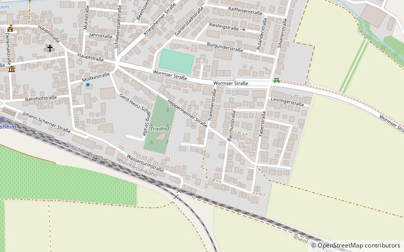 gmina zwiazkowa monsheim location map