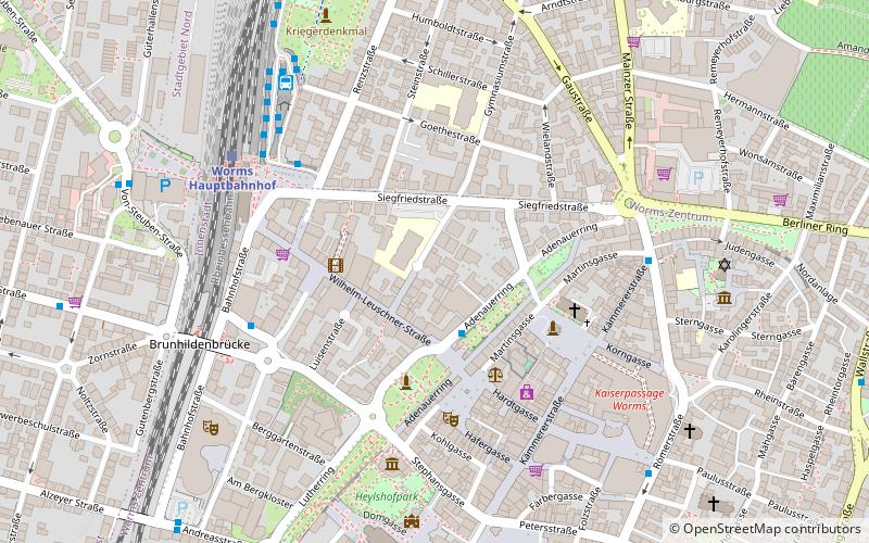Karmeliterstraße location map