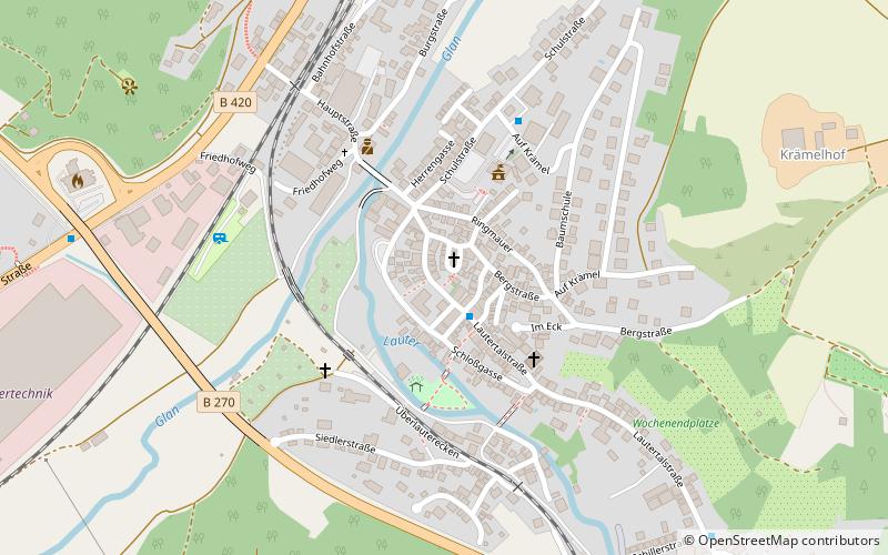 Verbandsgemeinde Lauterecken location map