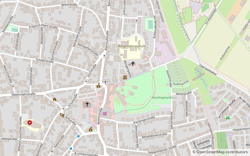 museumszentrum lorsch location map