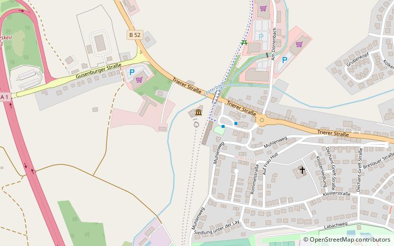 Bahnbetriebswerk Hermeskeil location map