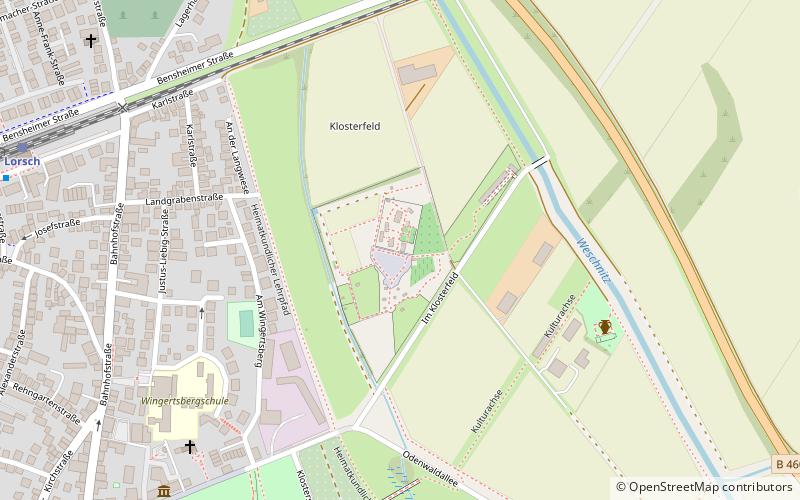 Freilichtlabor Lauresham location map