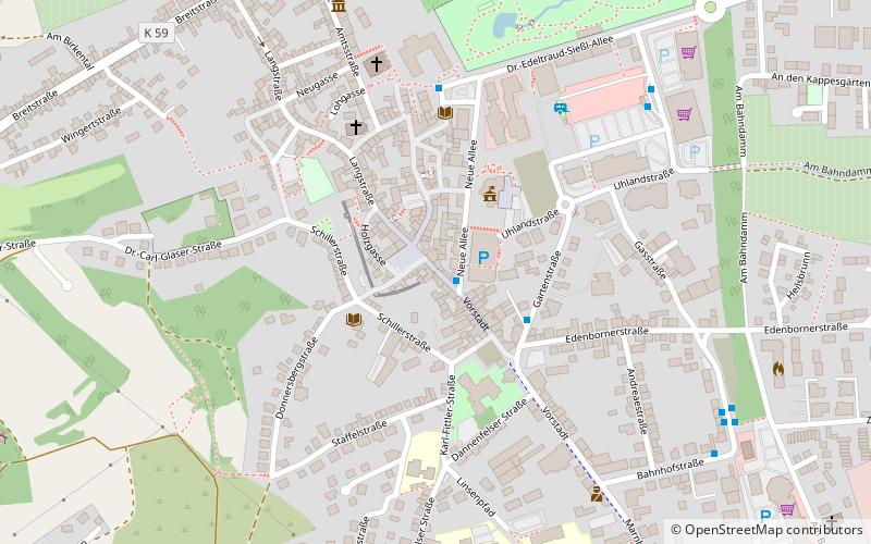 Vorstadtturm location map