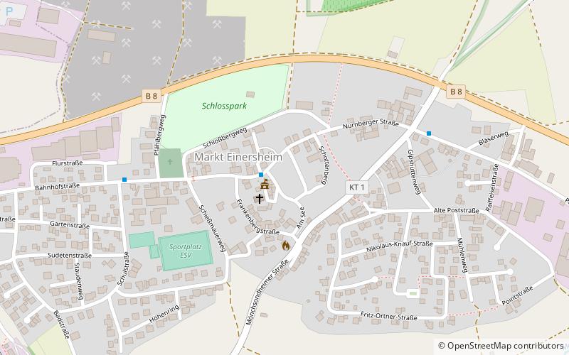 Markt Einersheim location map