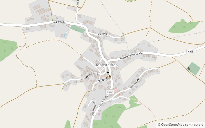 Hoppstädten location map