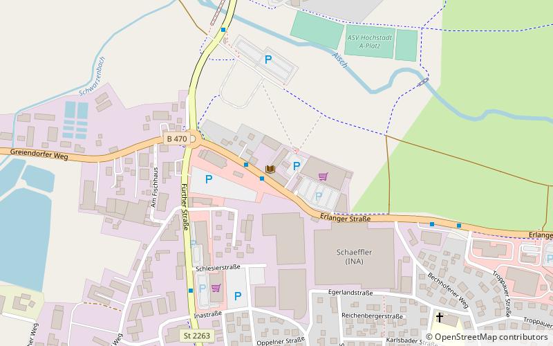 Jugendzentrum location map
