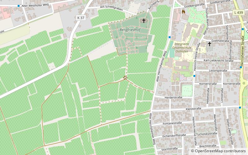 rotes hauschen osthofen location map