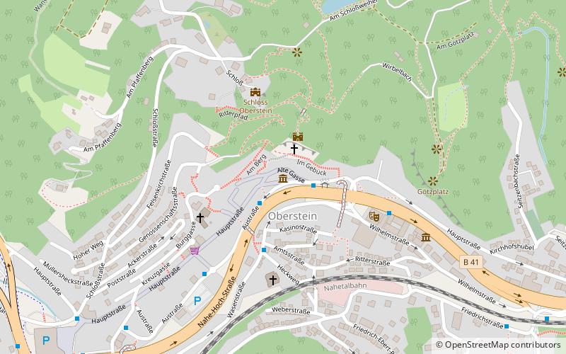 Deutsches Mineralienmuseum location map