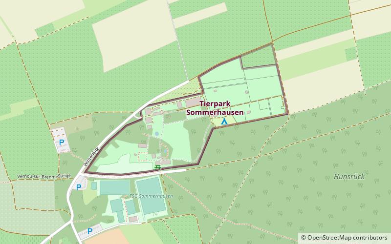 Tierpark Sommerhausen location map