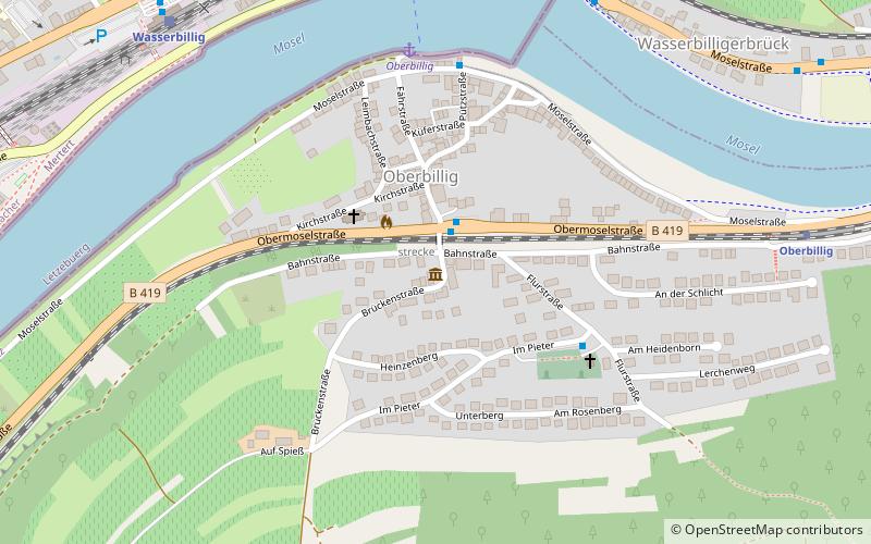 pieterhaus wasserbillig location map