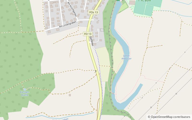 turmhugel burk forchheim location map