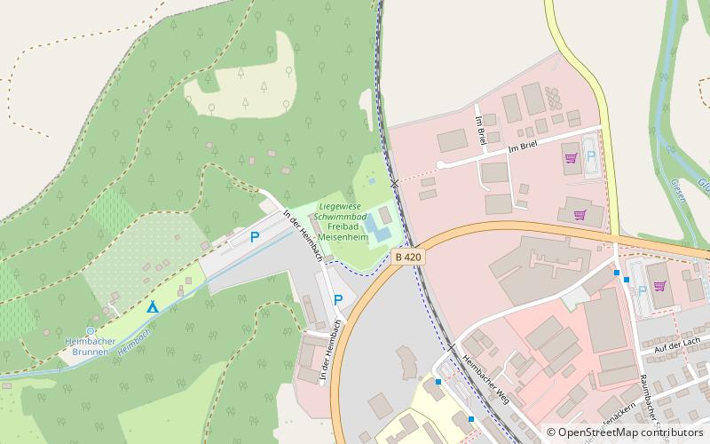 Freibad Meisenheim location map
