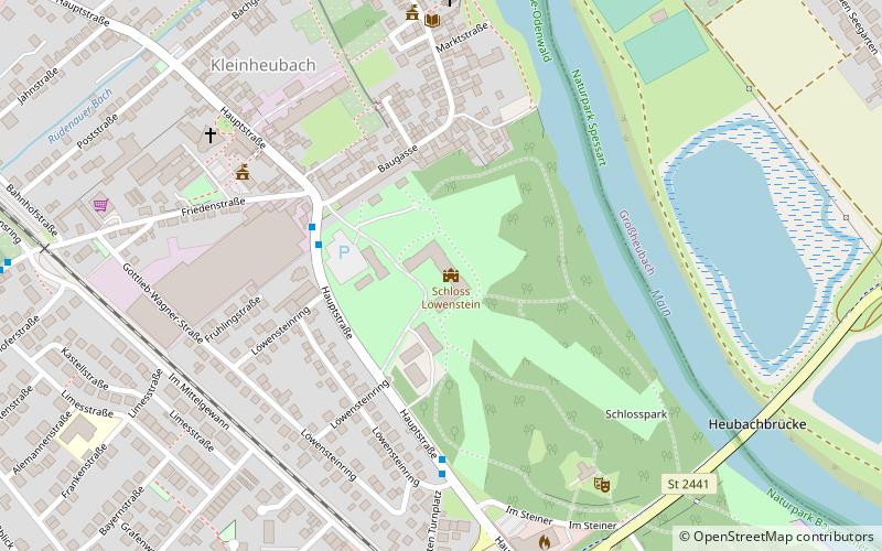 Schloss Löwenstein location map